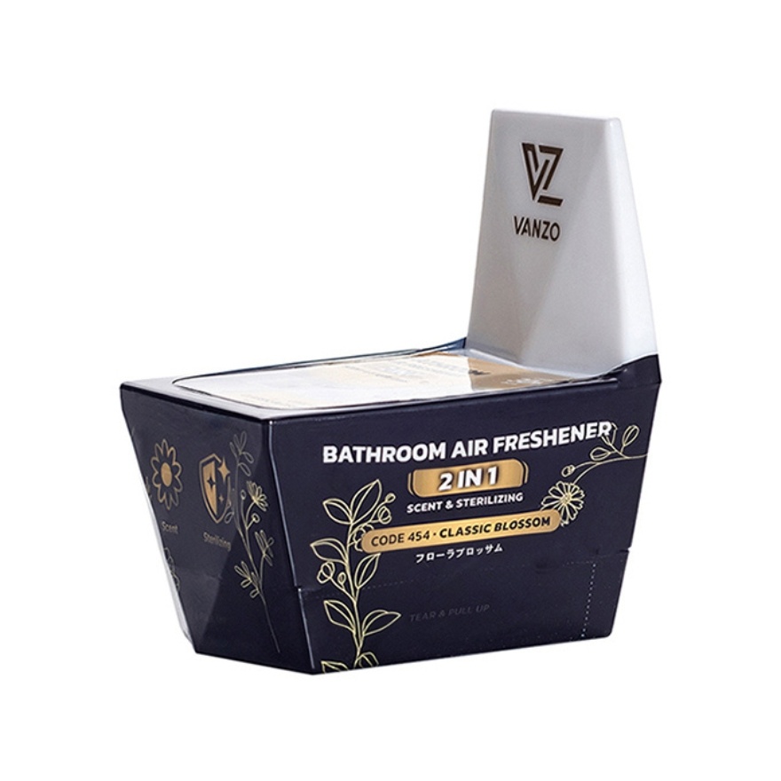 2 IN 1 Bathroom Air Freshener Classic Blossom 115G