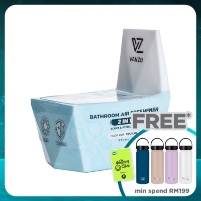 VANZO 2 IN 1 Bathroom Air Freshener Citrus Bliss Squash 115G