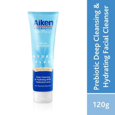 AIKEN Prebiotic Facial Cleanser w Hyaluronic Acid 120g