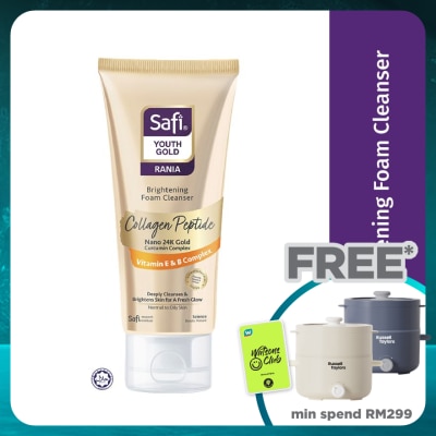SAFI Youth Gold Lifting Brightening Foam Cleanser 100g