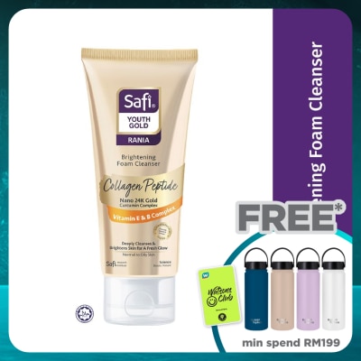 SAFI Youth Gold Lifting Brightening Foam Cleanser 100g