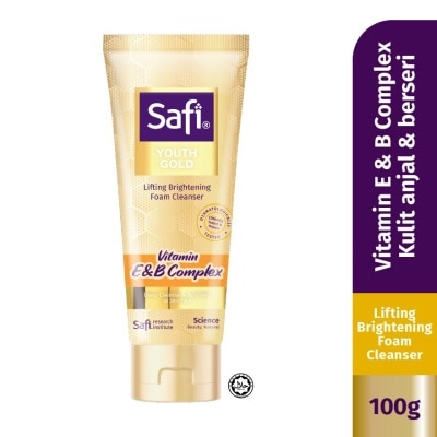 SAFI Youth Gold Lifting Brightening Foam Cleanser 100g