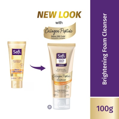 SAFI - Youth Gold Lifting Brightening Foam Cleanser 100g