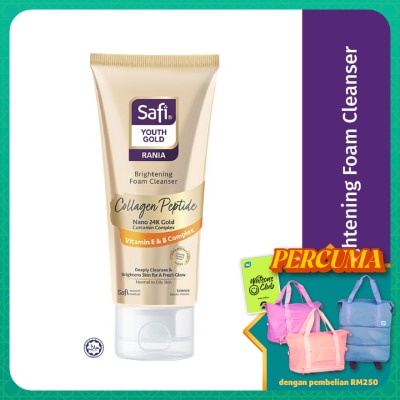 SAFI Youth Gold Lifting Brightening Foam Cleanser 100g