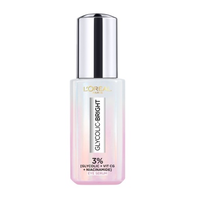 L'OREAL PARIS SKIN CARE - Glycolic Bright 3% [GLYCOLIC + VIT CG + NIACINAMIDE] Dark Circle Eye Serum 20ml image