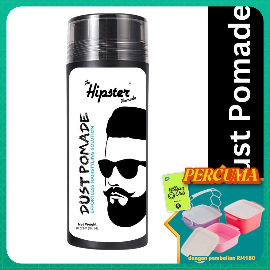 Dust Pomade 18G. Strong Hold & Matte Finish.