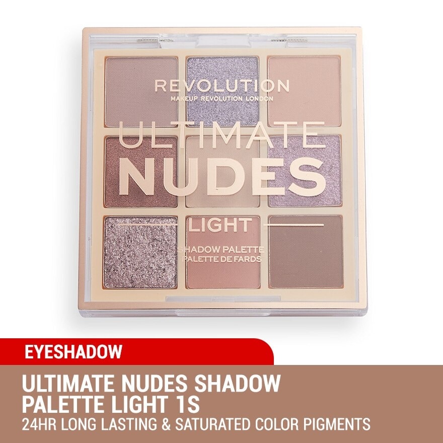 Ultimate Nudes Shadow Palette Light 1s