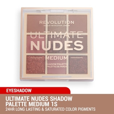 REVOLUTION ULTIMATE NUDES SHADOW PALETTE