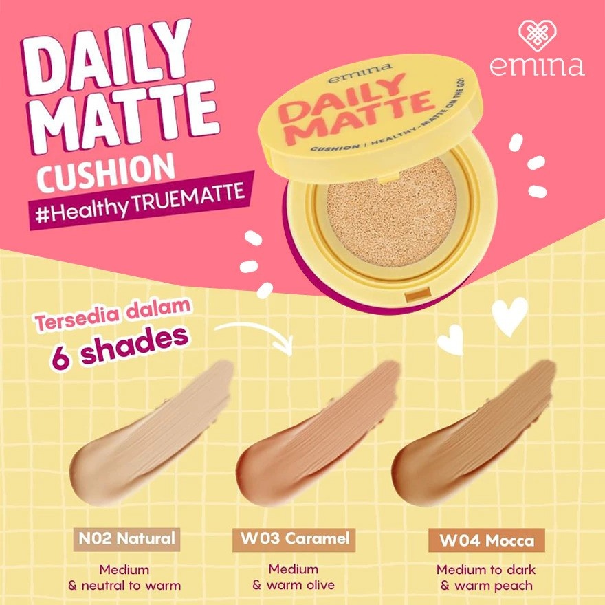 Daily Matte Cushion W02 Natural 15 g