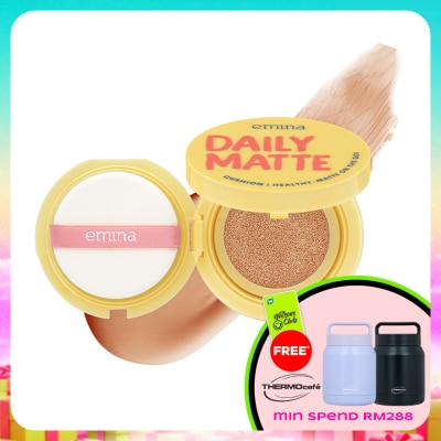 EMINA - Daily Matte Cushion W03 Caramel 15 g