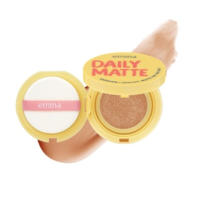 EMINA Daily Matte Cushion W03 Caramel 15 g