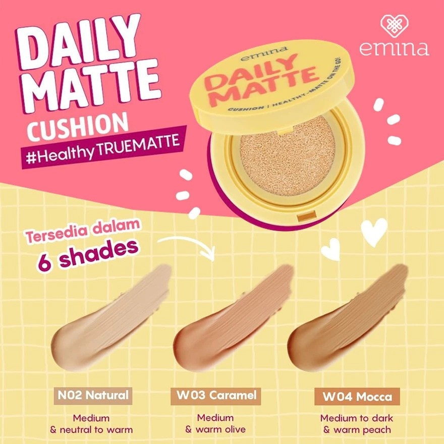 Daily Matte Cushion W04 Mocca 15g