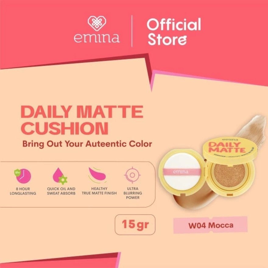 Daily Matte Cushion W04 Mocca 15g