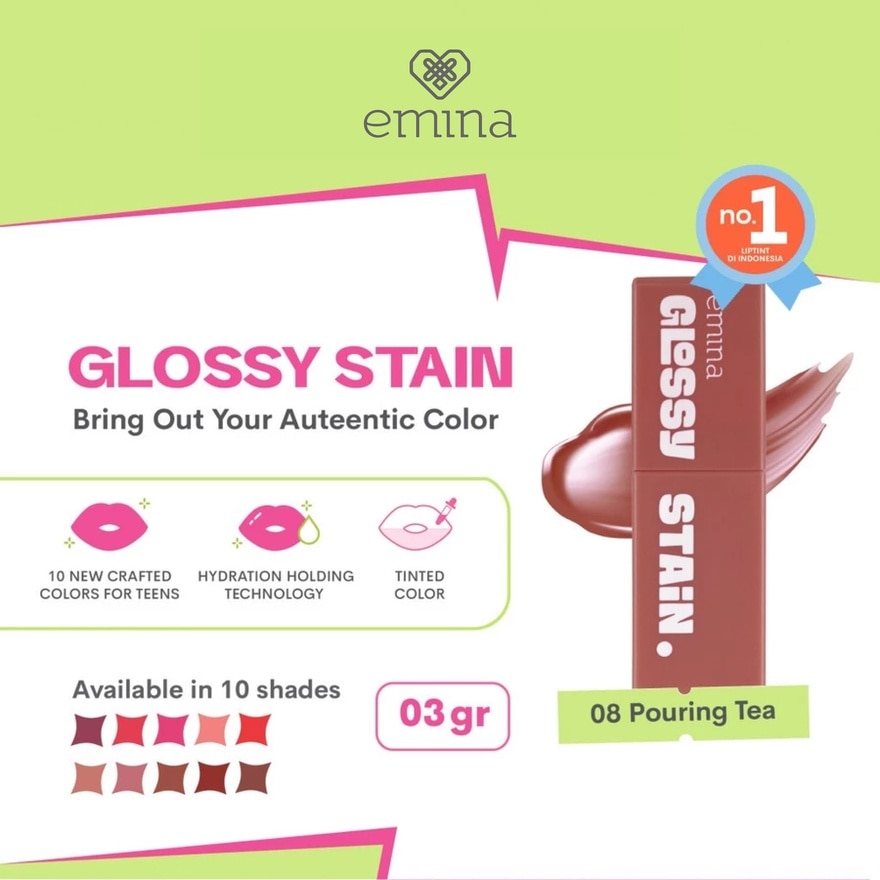 Glossy Stain 08 Pouring Tea 3 g