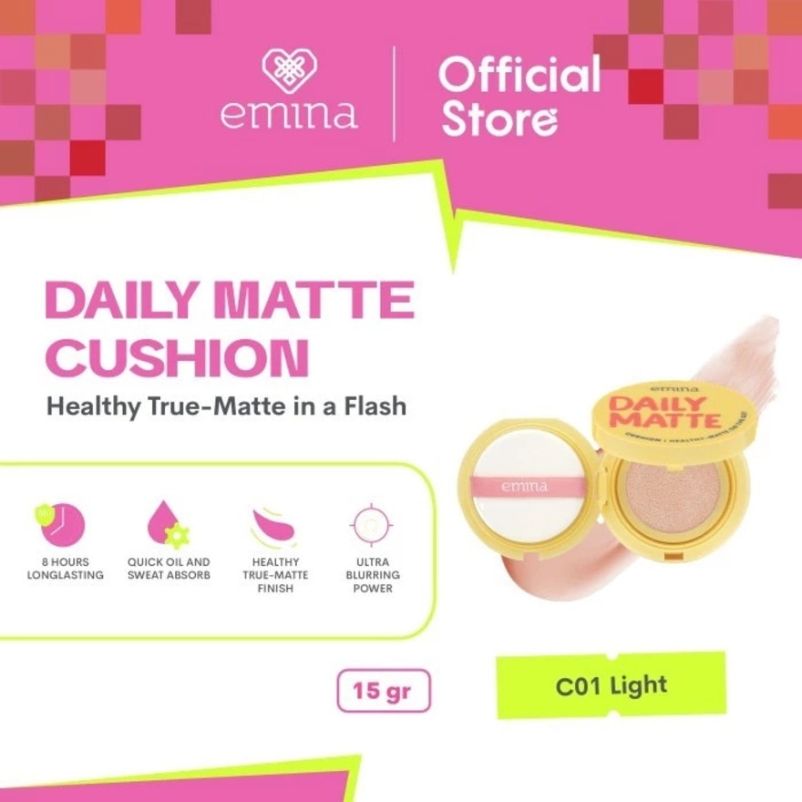 Daily Matte Cushion C01 Light 15 g