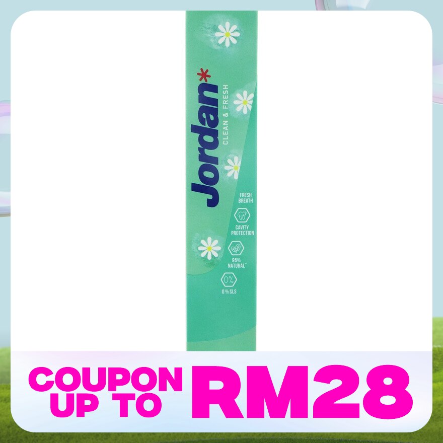 Clean & Fresh Adult Toothpaste Cool Chamomile Mint 75g