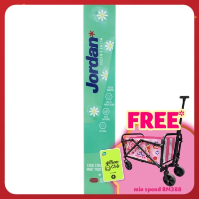 JORDAN Clean & Fresh Adult Toothpaste Cool Chamomile Mint 75g