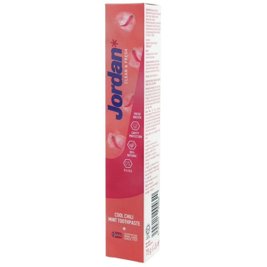 Clean & Fresh Adult Toothpaste Cool Chili Mint 75g