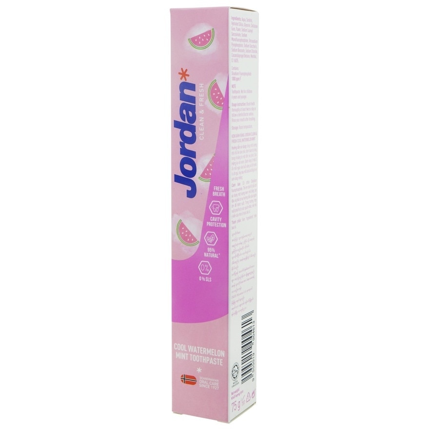 Clean & Fresh Adult Toothpaste Cool Watermelon Mint 75g