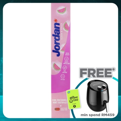 JORDAN Clean & Fresh Adult Toothpaste Cool Watermelon Mint 75g