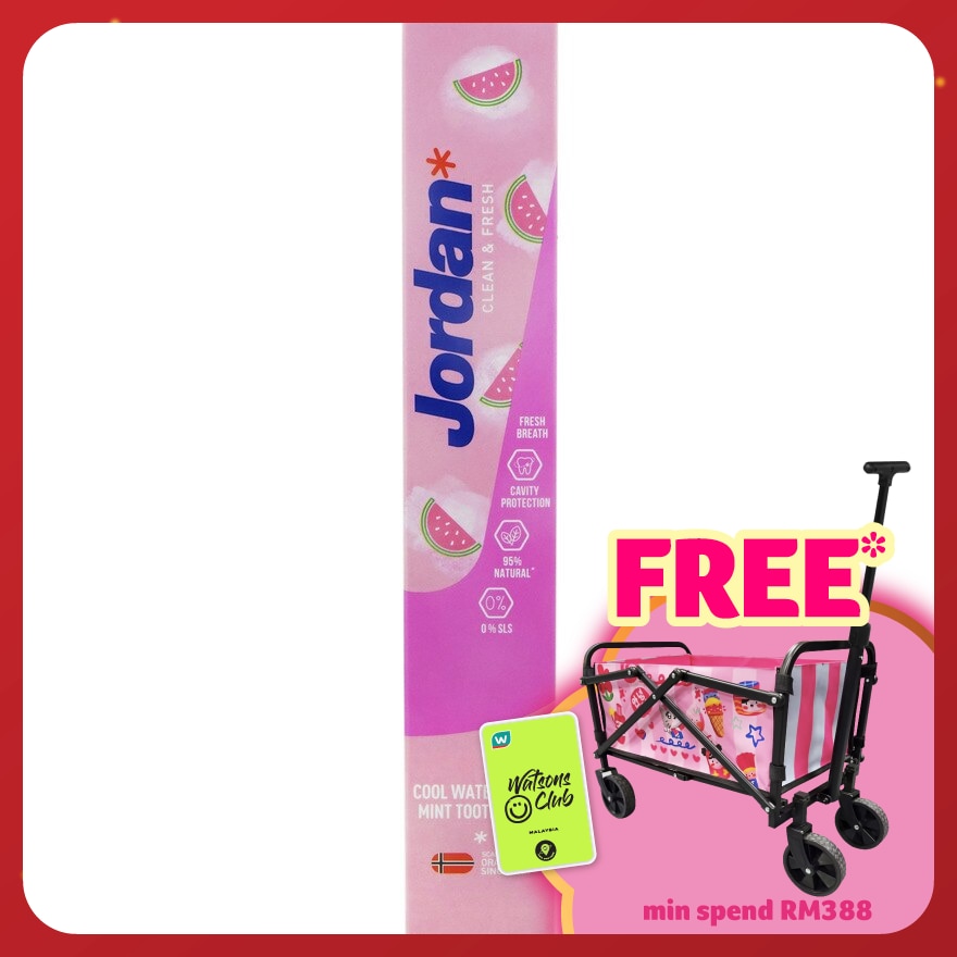 Clean & Fresh Adult Toothpaste Cool Watermelon Mint 75g