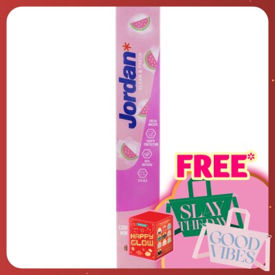JORDAN Clean & Fresh Adult Toothpaste Cool Watermelon Mint 75g