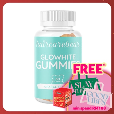 HAIR CARE BEAR Glowhite Gummies 60s (Orange Flavour)