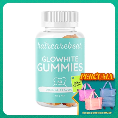 HAIR CARE BEAR Glowhite Gummies 60s (Orange Flavour)