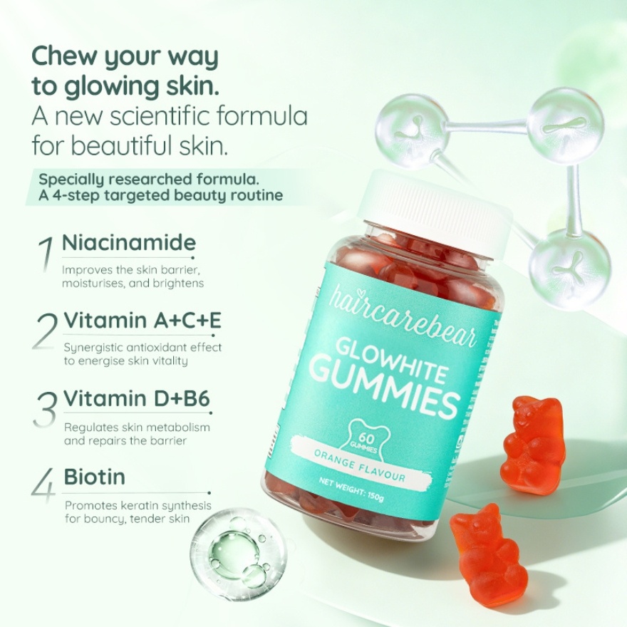 Glowhite Gummies 60s (Orange Flavour)