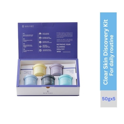 BOUYIEE - Clear Skin Discovery Mask Solution Kit 1s