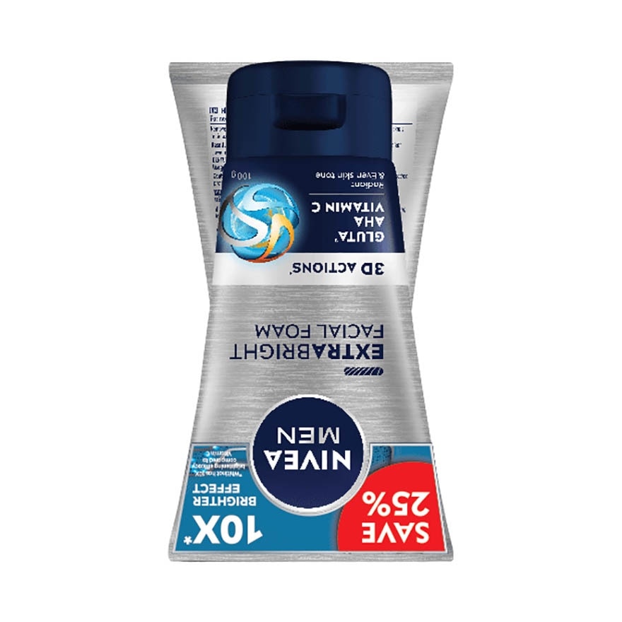Extra Bright Foam 100G Twin Pack