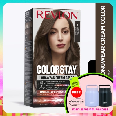 REVLON - Colorstay Longwear Cream Colour 5 Light Brown 1s