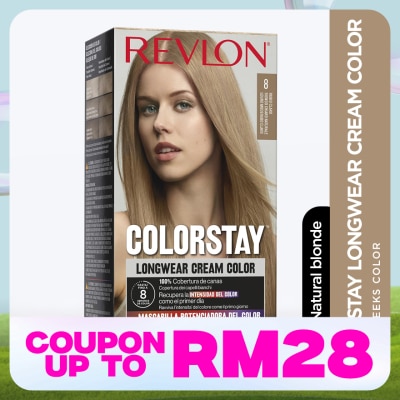 REVLON Colorstay Longwear Cream Color 8 Light Natural Blonde 1s