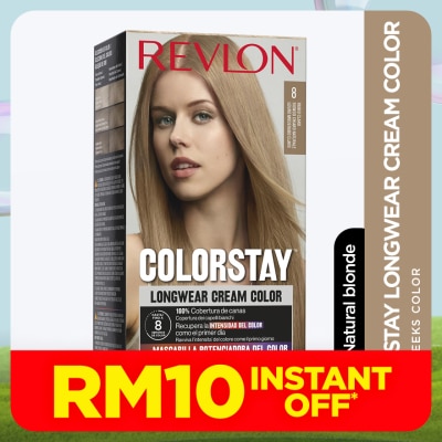 REVLON Colorstay Longwear Cream Color 8 Light Natural Blonde 1s