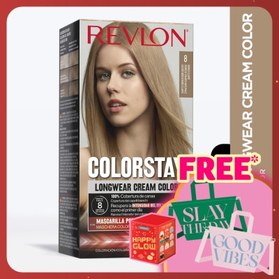 REVLON Colorstay Longwear Cream Color 8 Light Natural Blonde 1s
