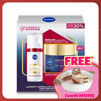 NIVEA LUMINOUS 630 AntiSpot Anti-Age & Spot Night Regimen Set