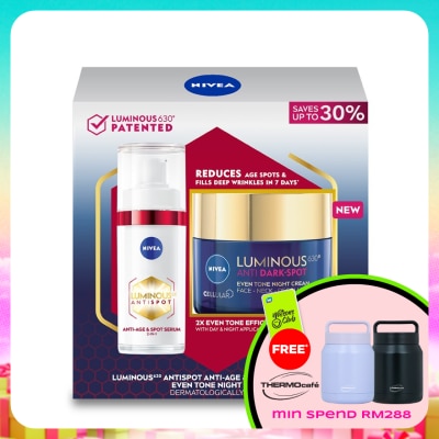 NIVEA LUMINOUS 630 - AntiSpot Anti-Age & Spot Night Regimen Set