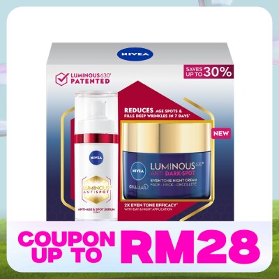 NIVEA LUMINOUS 630 AntiSpot Anti-Age & Spot Night Regimen Set