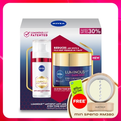 NIVEA LUMINOUS 630 - AntiSpot Anti-Age & Spot Night Regimen Set