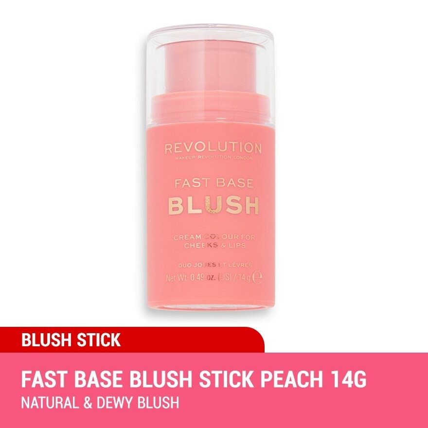 Fast Base Blush Stick Peach 14g