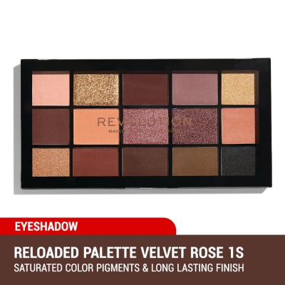 REVOLUTION, Reloaded Palette - Velvet Rose 1s | Watsons Malaysia