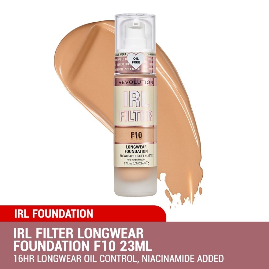 REVOLUTION IRL FILTER LONGWEAR FOUNDATION