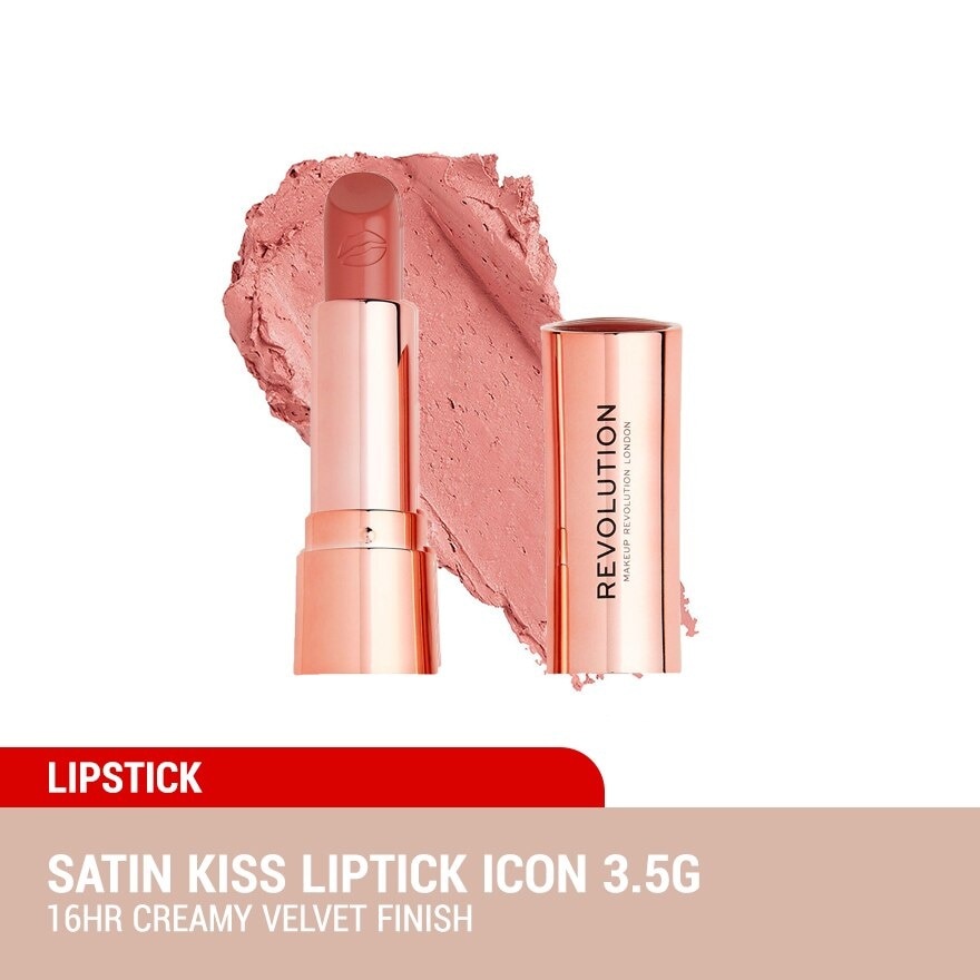 Satin Kiss Lipstick Icon 3.5g