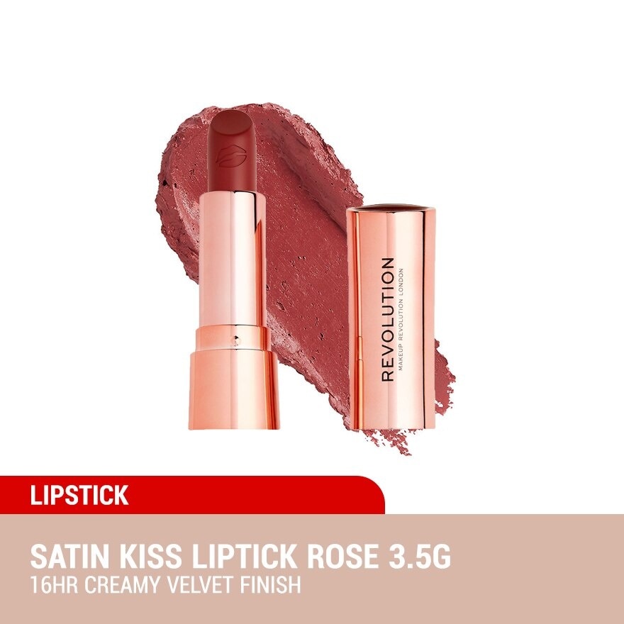 REVOLUTION SATIN KISS LIPSTICK