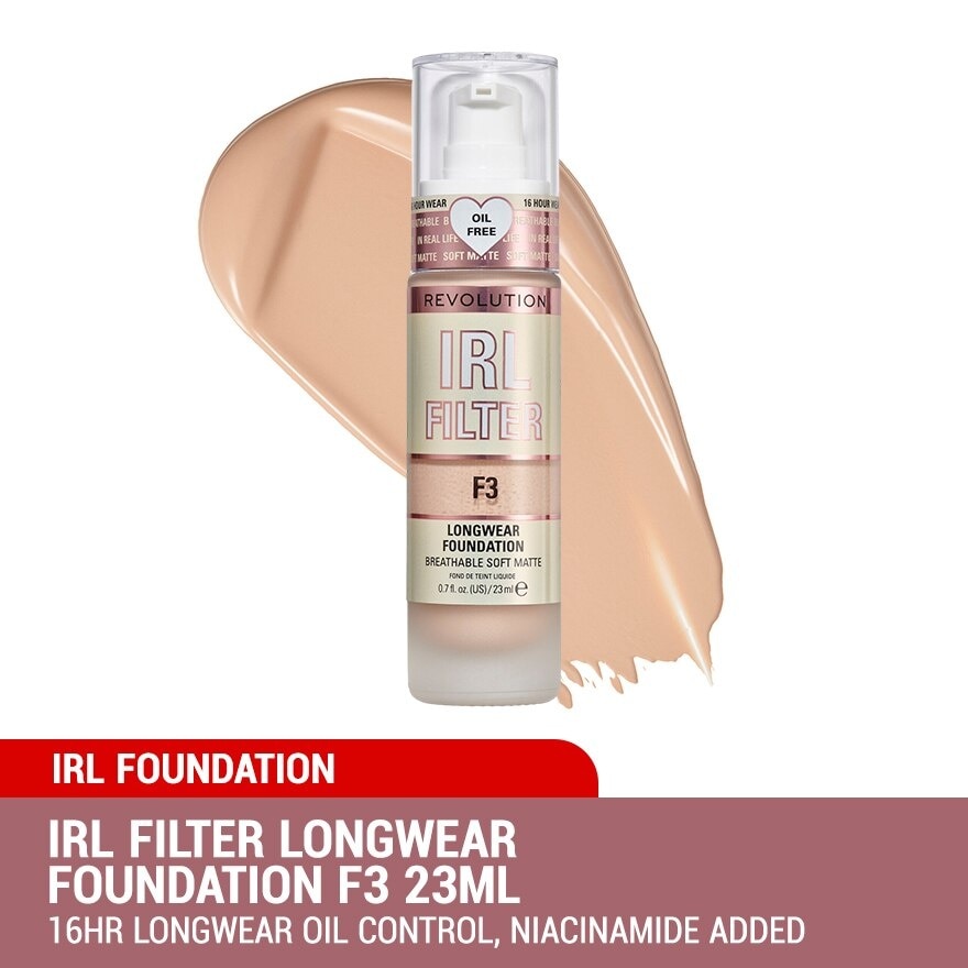 IRL Filter Longwear Foundation F3 23ml