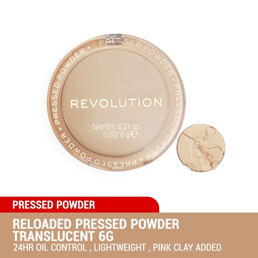 Reloaded Pressed Powder Translucent 6g