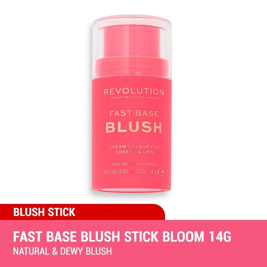 Fast Base Blush Stick Bloom 14g