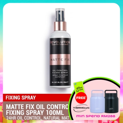 REVOLUTION - Matte Fix Oil Control Fixing Spray 100ml