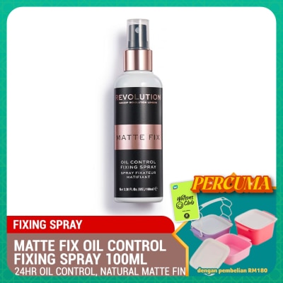 REVOLUTION - Matte Fix Oil Control Fixing Spray 100ml