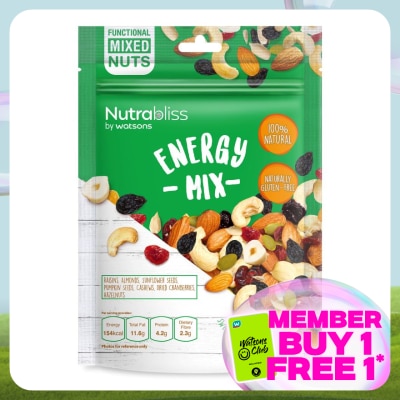 NUTRABLISS BY WATSONS Nutrabliss By Watsons Energy Mix 180g
